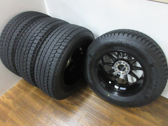 【送料無料・税込み】BADX ロクサーニ スポーツ RS-10 16in6.5J+38 5穴PCD114.3 BS BLIZZAK DM-V3 215/70R16 デリカ D:5 アウトランダー他_画像9