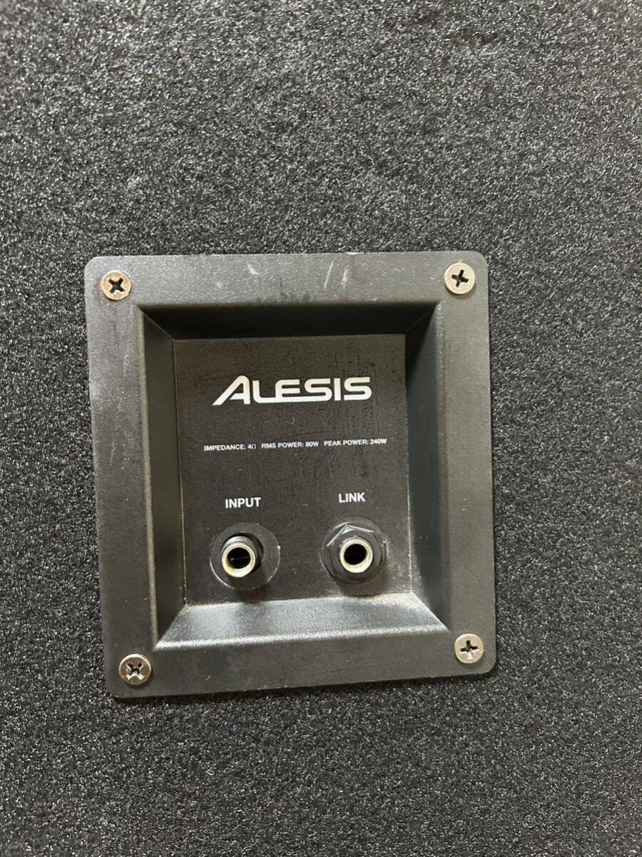 Alesis PAシステム 280w4ch ミキサー スピーカー スタンド マイクの画像7