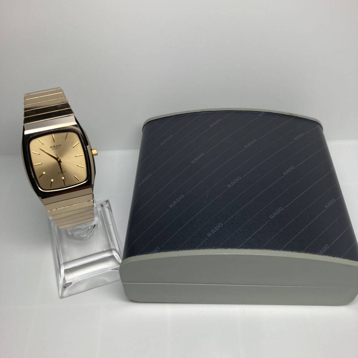 【1円スタート・超美品】ラドー RADO メンズ腕時計132.9505.3 スクラッチプルーフ(超硬)サファイアガラス ウォーターシールド 電池交換済の画像8