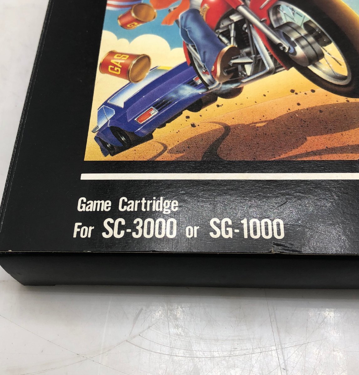 $M$ 希少! SEGA セガ ZIPPY RACE ジッピーレース SG-1000 SC-3000 ゲームカセット ジャンク 当時物 A2404-007の画像2