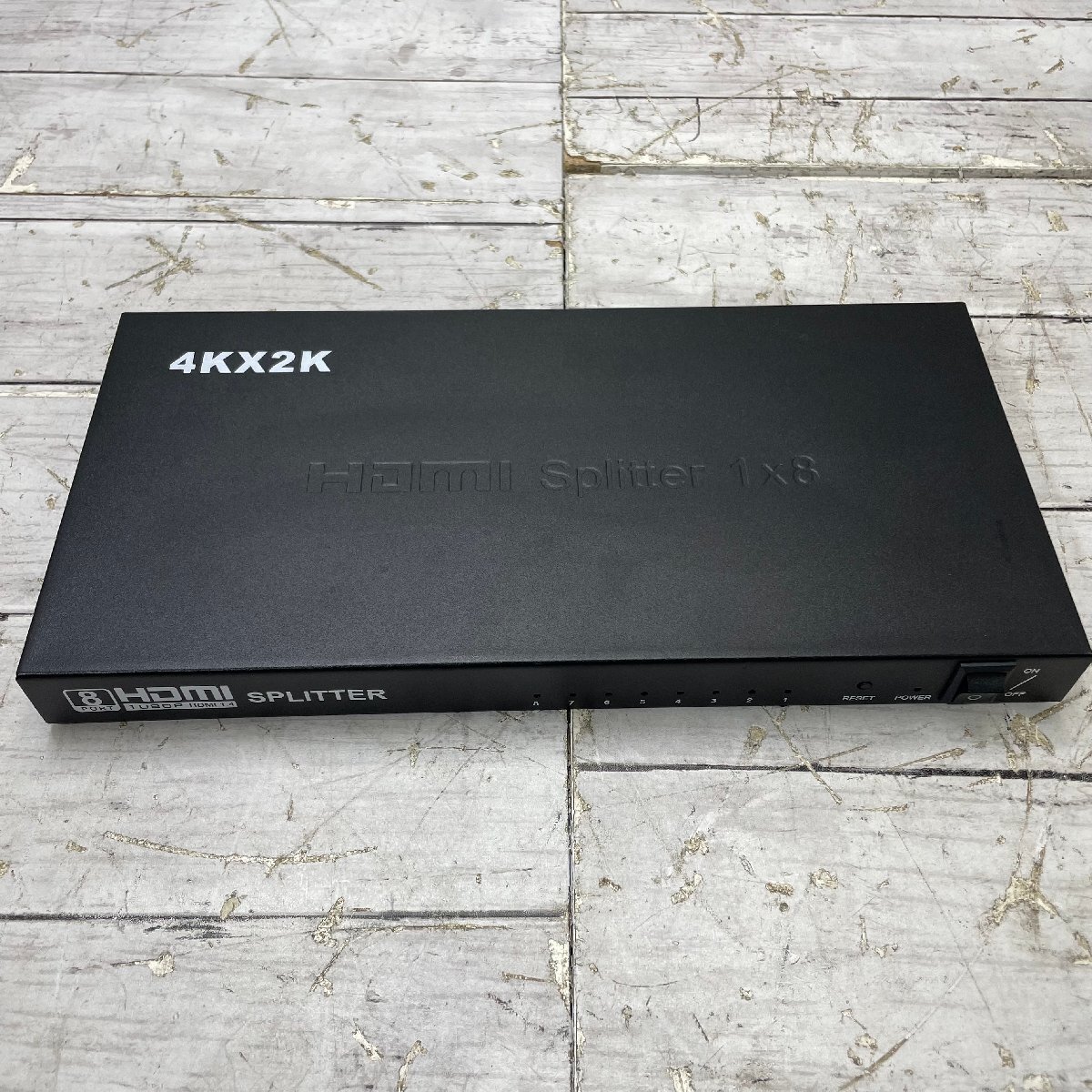 ♭M♭ HDMI SPLITTER ８口 中古品 通電確認済み ♭J-231117_画像1