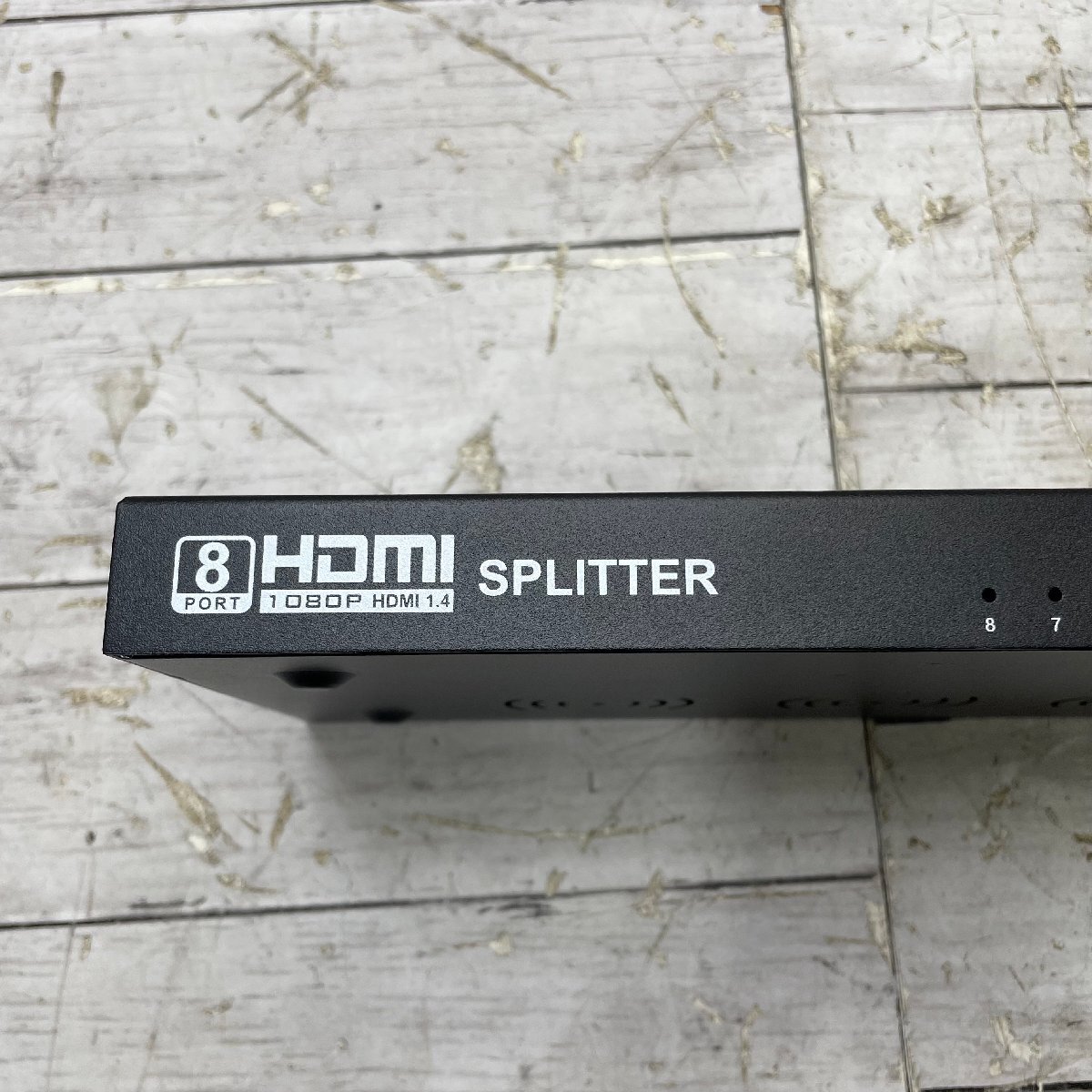 ♭M♭ HDMI SPLITTER ８口 中古品 通電確認済み ♭J-231117_画像4