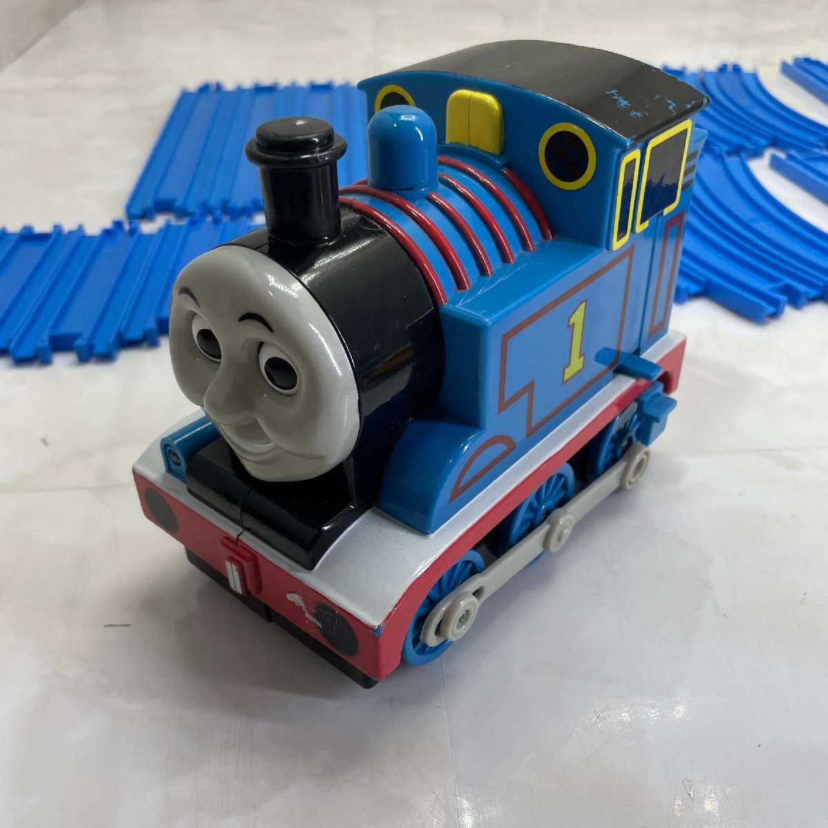 ♭M♭ Plarail row car secondhand goods GeGeGe no Kintaro locomotive Thomas rail summarize toy Takara Tommy ♭J-240362