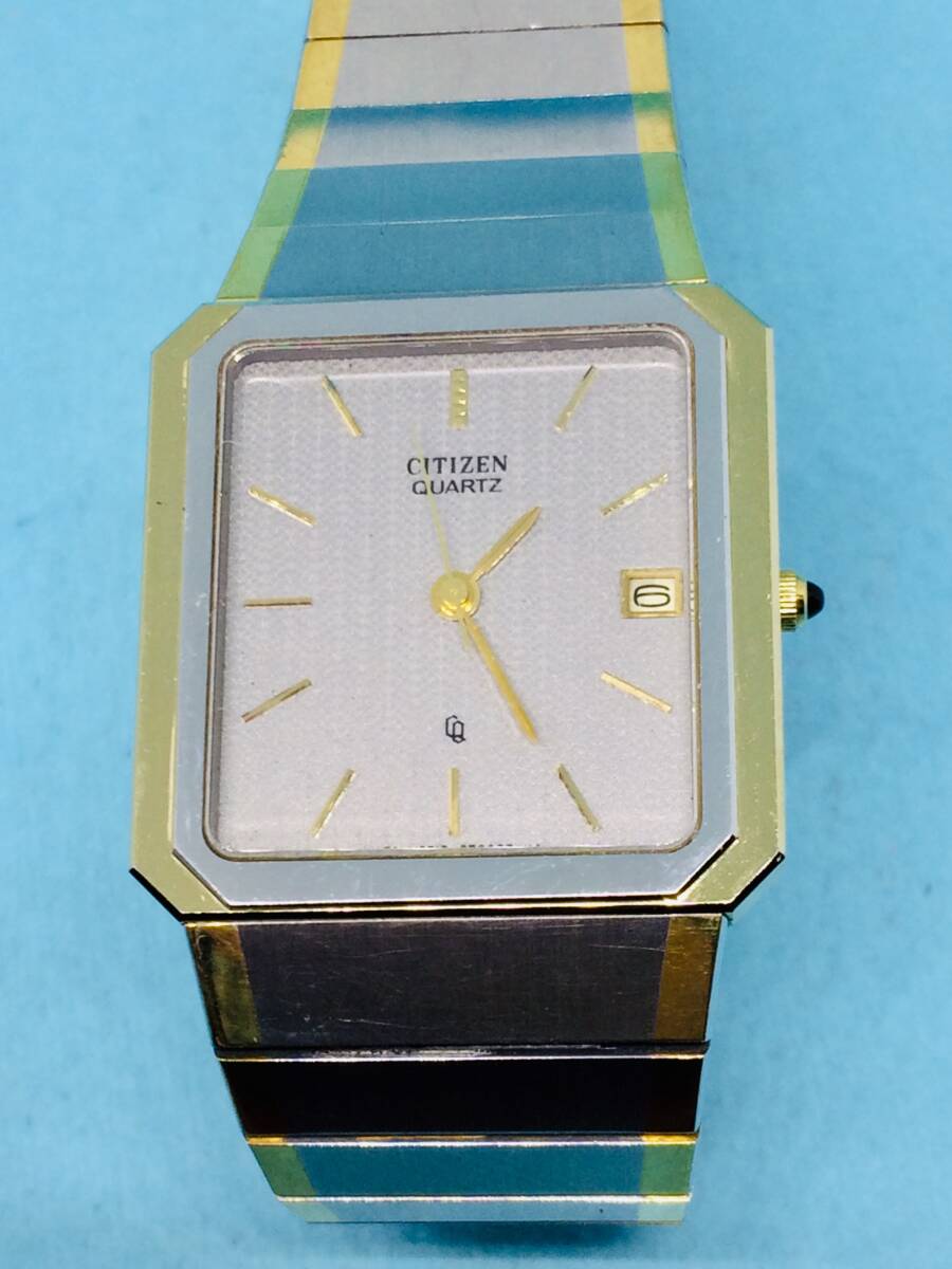 (F12)粋な時計(*'▽')シチズンクォーツ2710・ディト（電池交換済み）S&G・メンズ腕時計USED（送料全国一律185円）素敵な時計です。の画像10