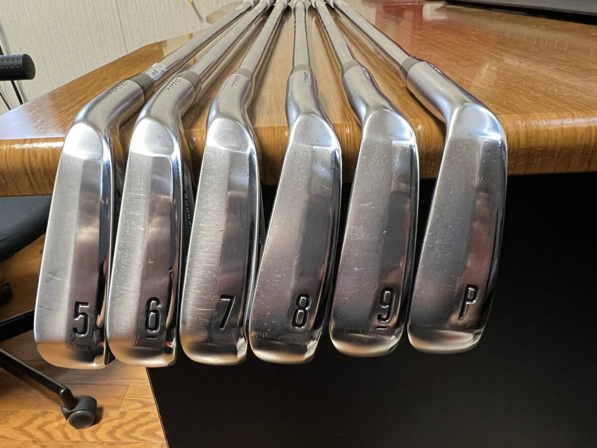 【カスタムオーダー】 SRIXON (スリクソン) ZX5 Mk2 アイアン 6本セット(＃5-PW)　DG120 S200_画像3