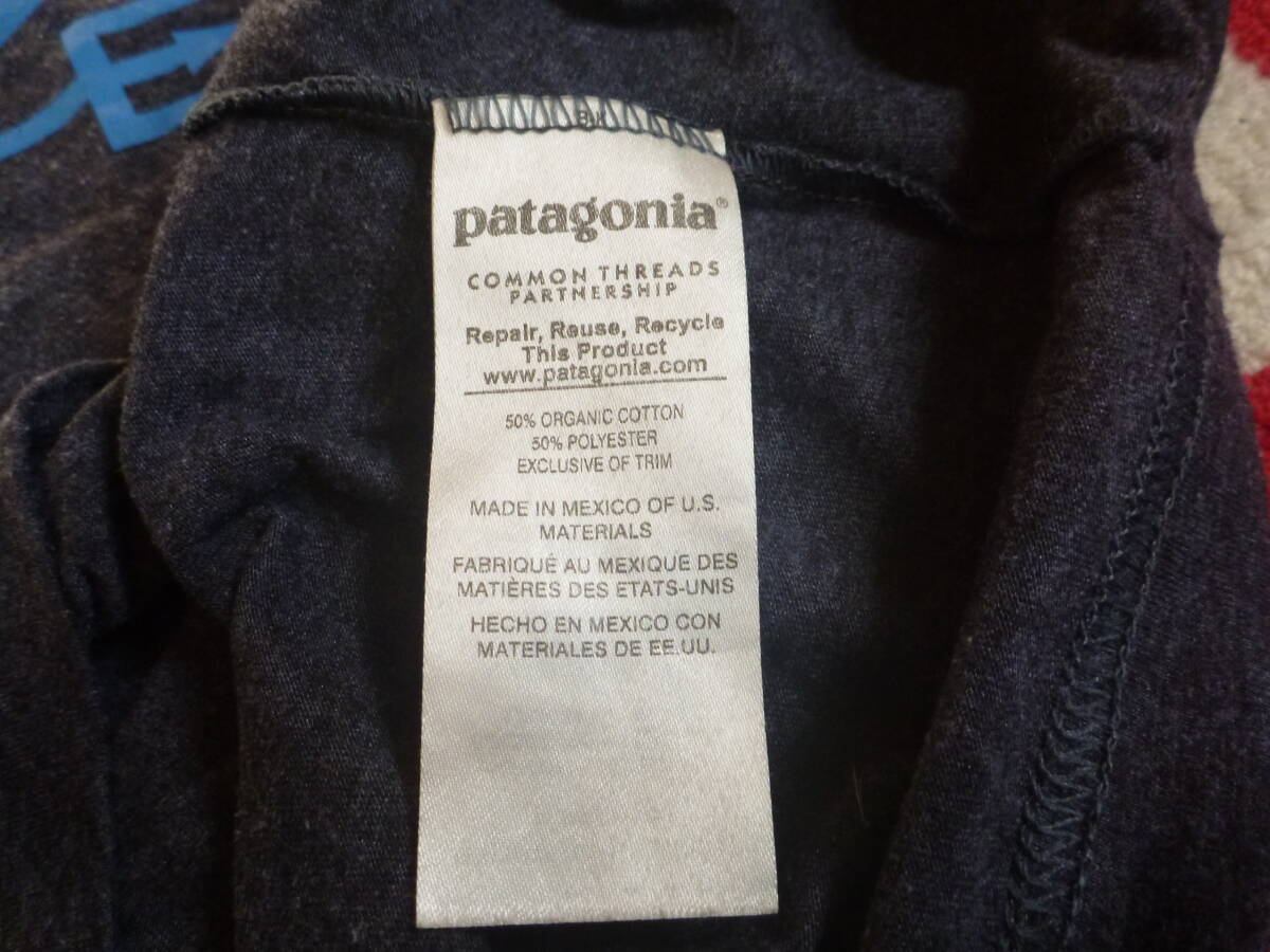 Patagonia　パタゴニア　Tシャツ　Mサイズ　フライングフィッシュ　グレー(霜降り)