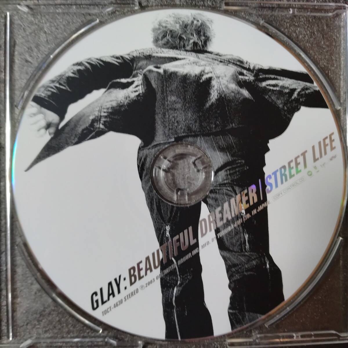 ◎◎ GLAY「BEAUTIFUL DREAMER / STREET LIFE」 同梱可 CD シングル スリムケース_画像4