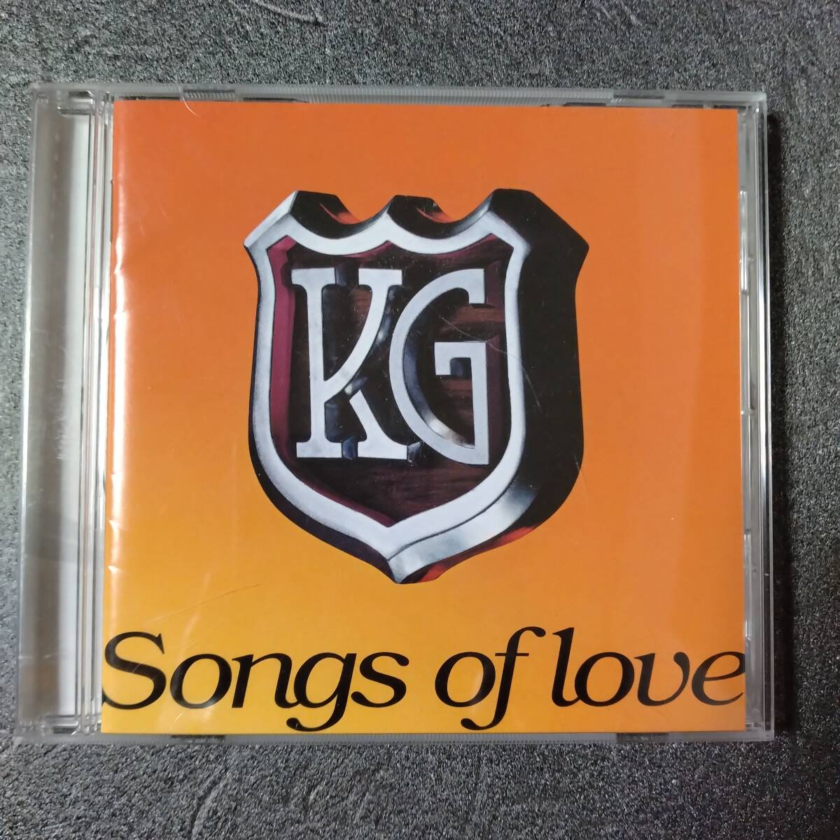 ◎◎ KG「Songs of love」 同梱可 CD アルバム_画像1