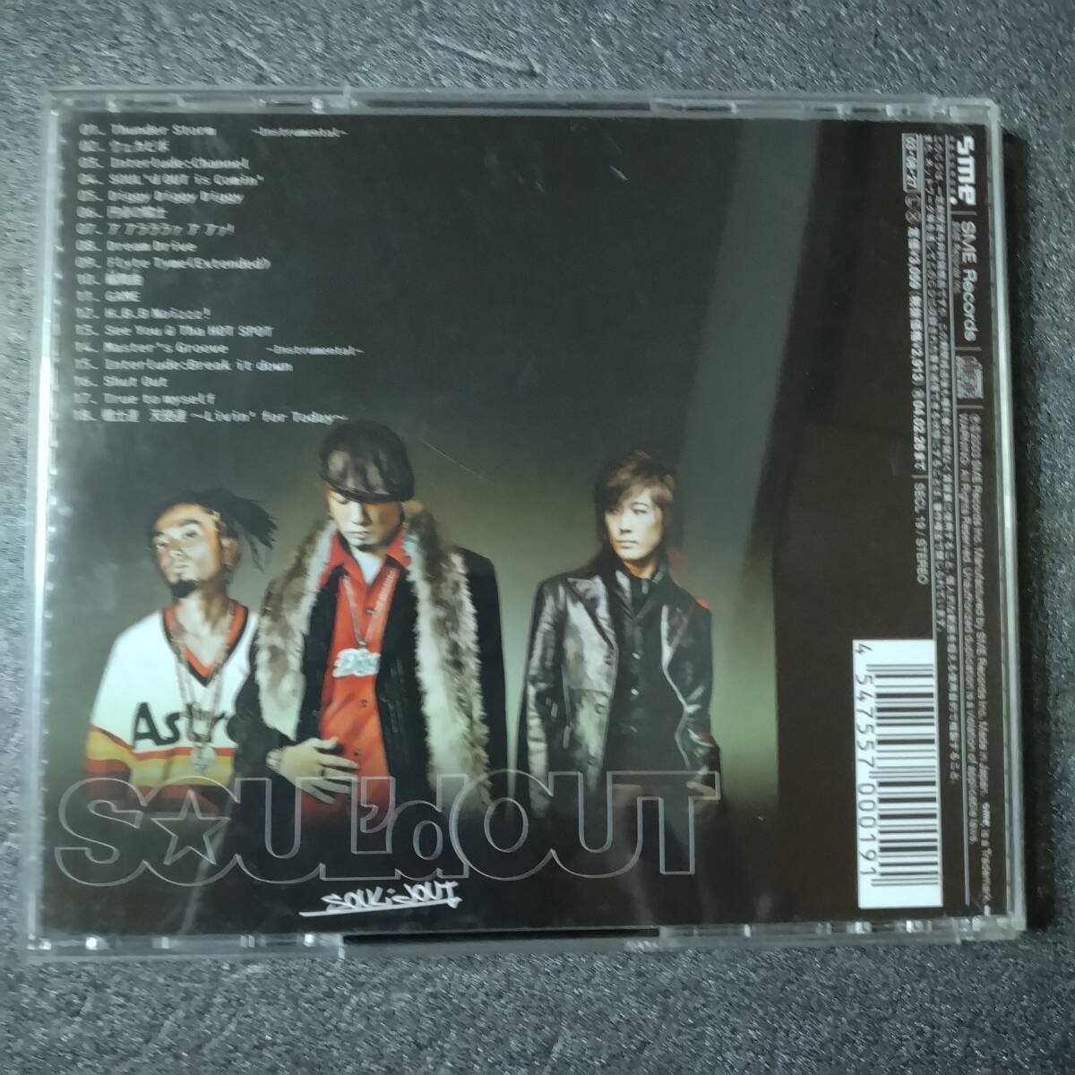 ◎◎ SOUL'd OUT「SOUL'd OUT」 同梱可 CD アルバム_画像2