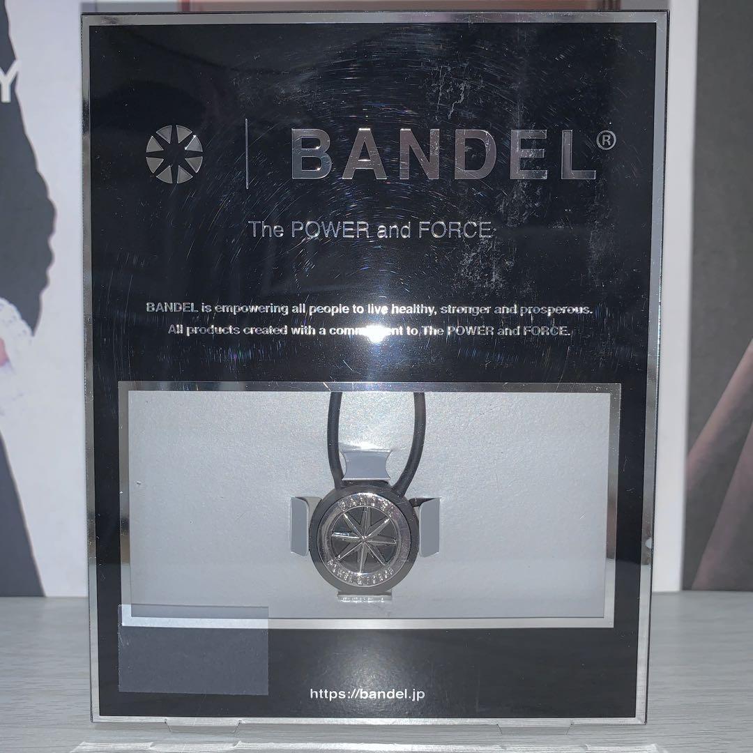 BANDEL Metal Necklace メタリック メタル ネックレス ブラック×シルバー 45cm a#アウトレット_画像4