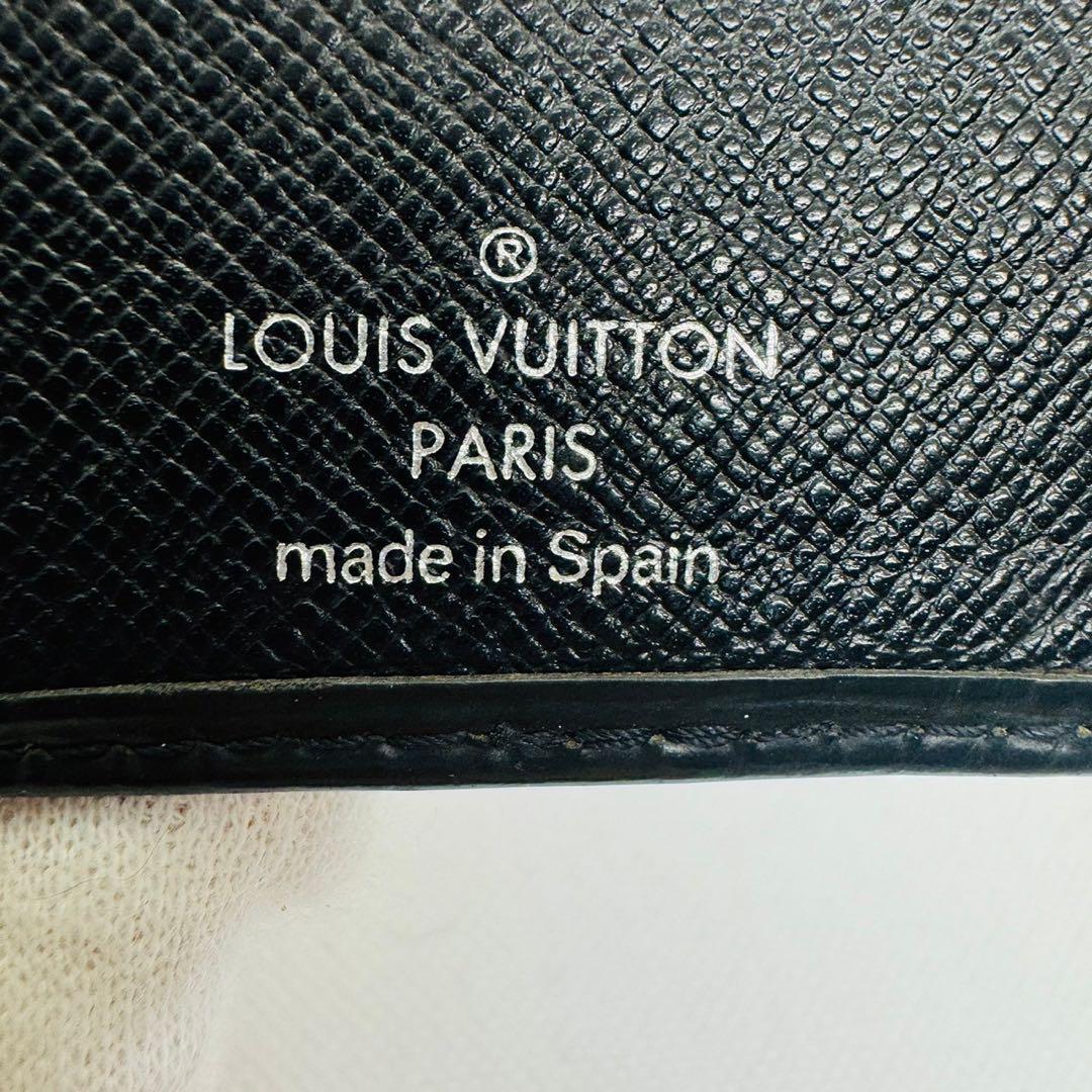 １円LOUIS VUITTON ルイヴィトン エピ ポルトガルバルールカルトクレディ 長財布 折り財布 ブラック札入れ M63212/CA0026の画像7