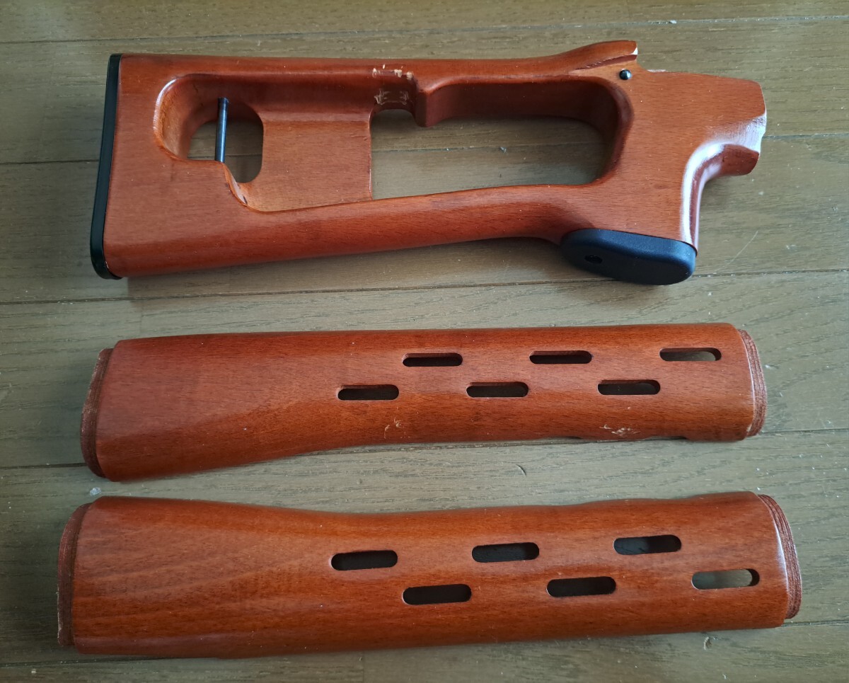 WE SVD 留まっ ドラグノフ用 純正 木製ハンドガード 木製 WE SVD 留まっ ドラグノフ用 純正 木製ハンドガード 木製
