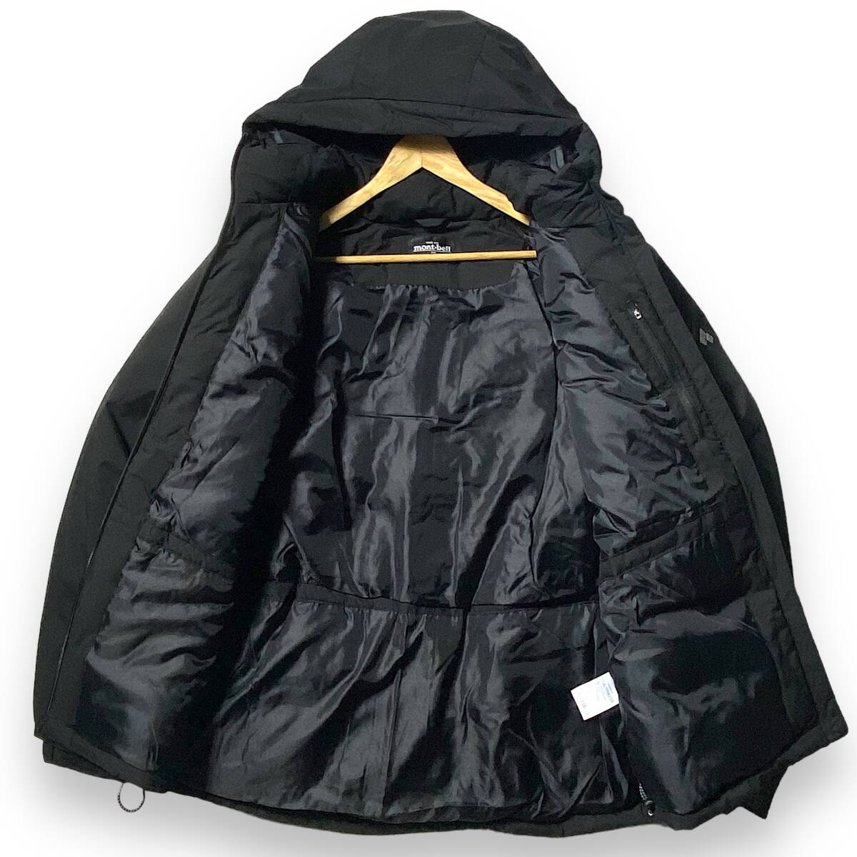 【L】新品 モンベル エコダウンジャケット mont-bell 日本未発売 防寒 保温 防水 止水ジップ仕様 中綿 アウトドアウェア 100/L ◆R247の画像5