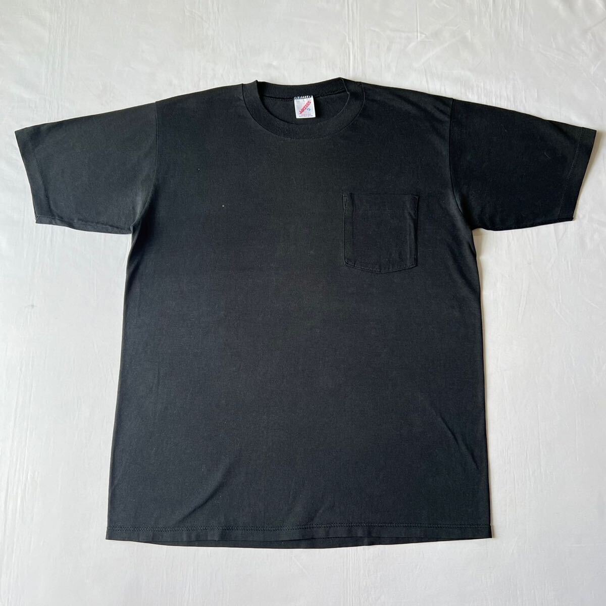 美品 バックプリント ポケT ビンテージTシャツ モーターサイクルクラブTシャツ VINTAGE ビンテージ USA製 アメリカ製 XLサイズ 黒 の画像5