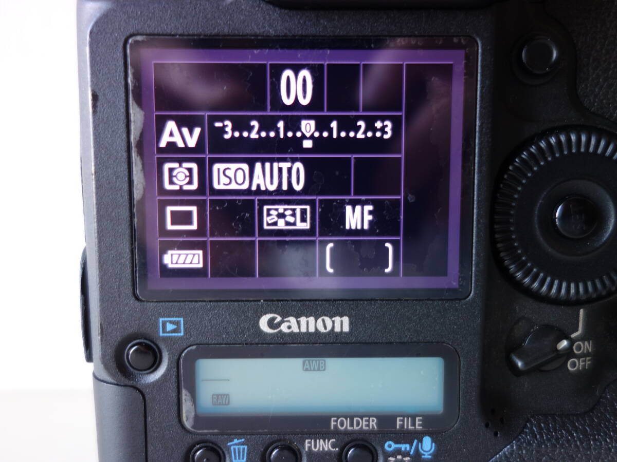 動作しました プロ用 デジタル一眼レフカメラ EOS-1D MarkIV Mark4 (Canon キヤノン) 秒間10コマ連写 フルHD動画 LP-E4_画像5