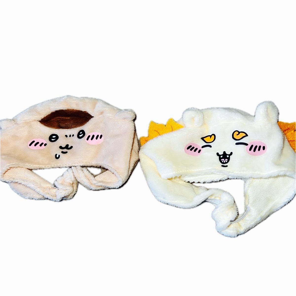 【新品・未使用】かわいい かわいい ねこのかぶりもの ちいかわ　ガチャ　シーサー&くりまんじゅう　セット