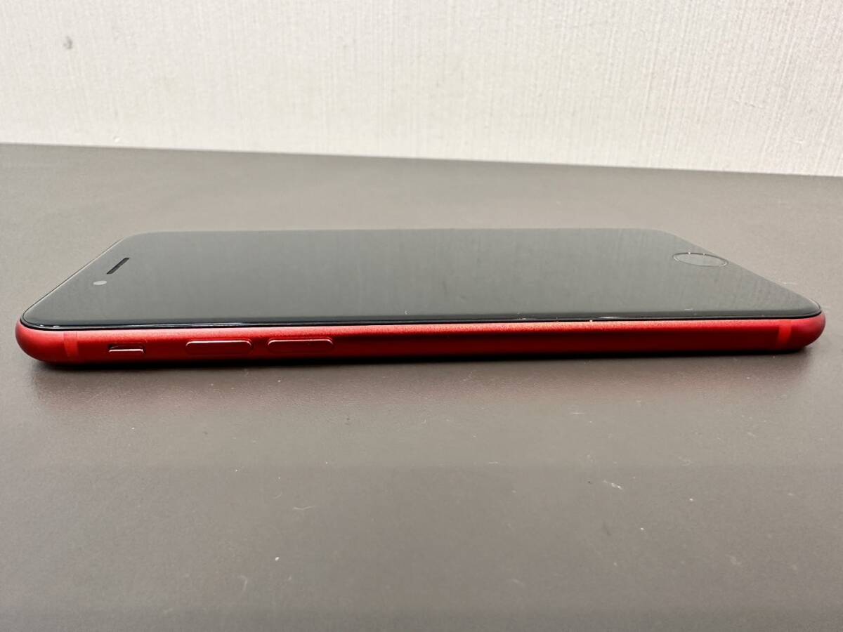 ☆【美品】Apple iPhoneSE 128GB (第2世代) (PRODUCT)RED A2296 MXD22J/A SIMフリー バッテリ93% 動作確認済み SIMロック解除済み 判定〇の画像5