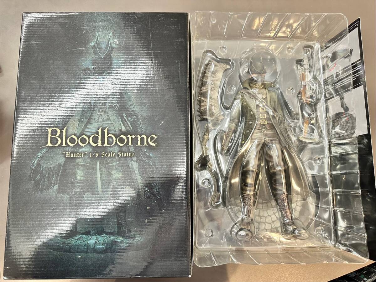 ☆【売り切り】激レア Bloodborne Hunter 1/6 Scale Statue ブラッドボーン 狩人 フィギュア 1/6 スタチュー ゲッコウ Gecco ハンターの画像1