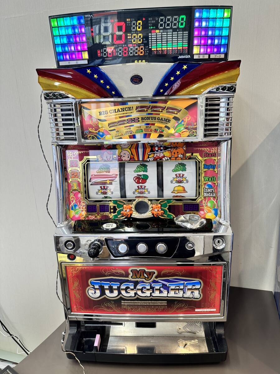 *[ selling out ] pachinko slot machine apparatus my Jug la-3 data counter attaching coin un- necessary machine volume adjustment possible north electron my Jug receipt limitation (pick up) Kanagawa 