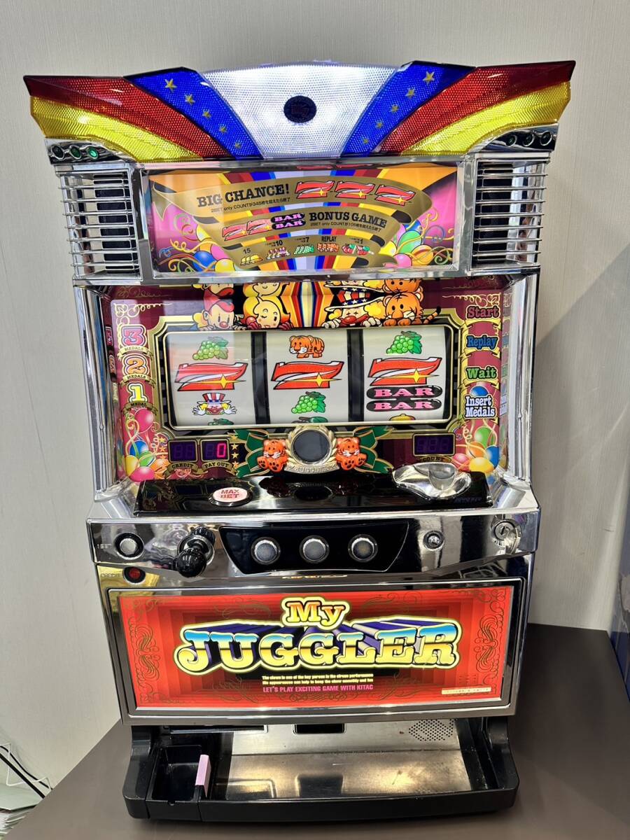 ☆【売り切り】パチスロ 実機 マイジャグラー3 データカウンター付 ☆【売り切り】パチスロ 実機 マイジャグラー3 データカウンター付