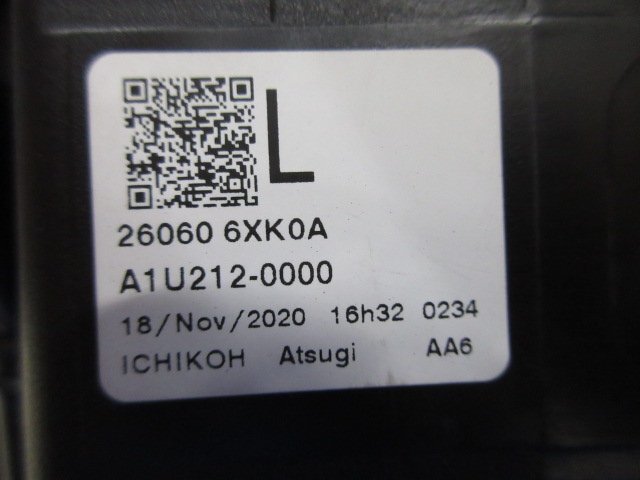 日産 NOTE/ノート E13 左ライト/左ヘッドライト LED 純正 ICHIKOH 1993 26060-6XK0A 【L】 212115の画像6