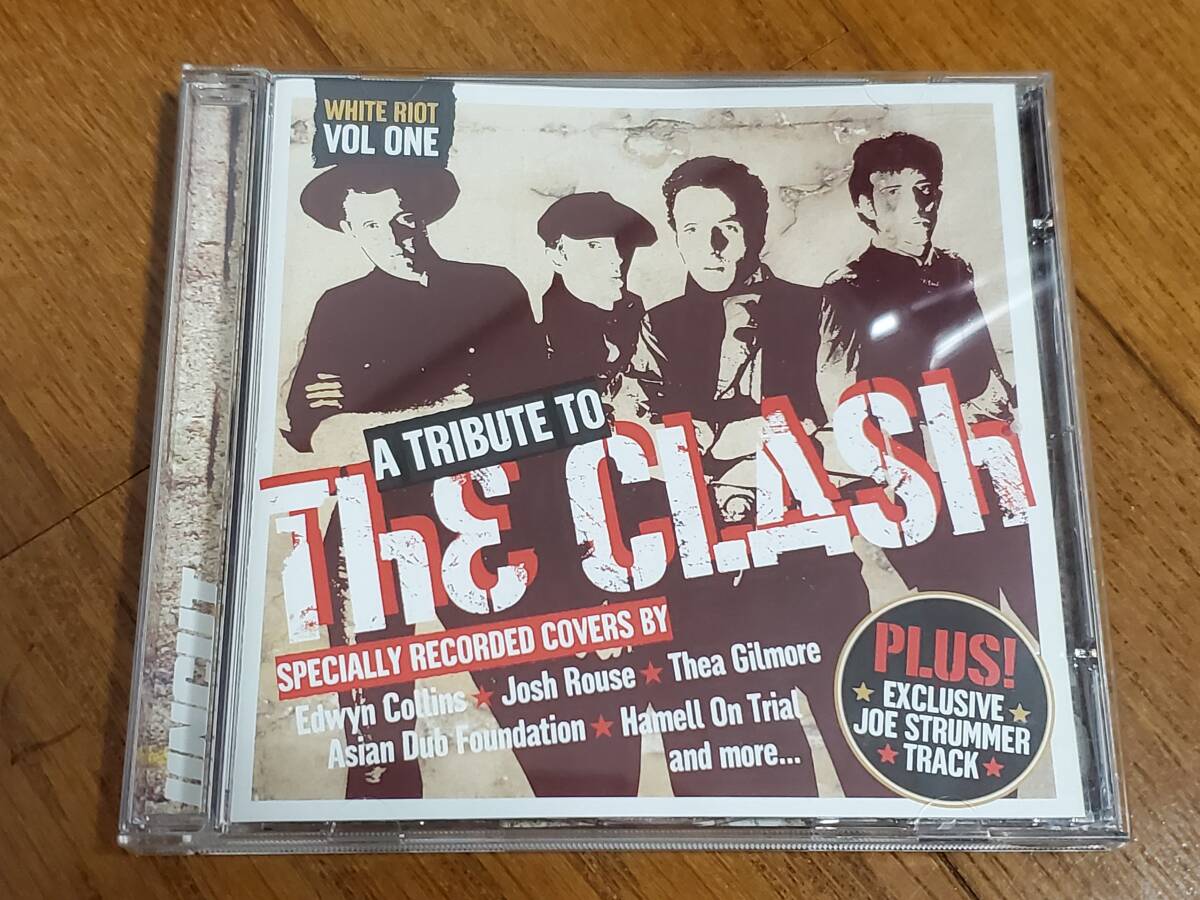 (CD) UNCUT 2003 White Riot Vol. One A Tribute To The Clash Stiff Little Fingers, Edwyn Collins, ADF