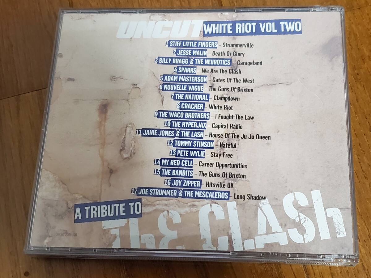 (CD) UNCUT 2003 White Riot Vol. Two A Tribute To The Clash Stiff Little Fingers, Billy Bragg, Sparks, The National, Pete Wylie
