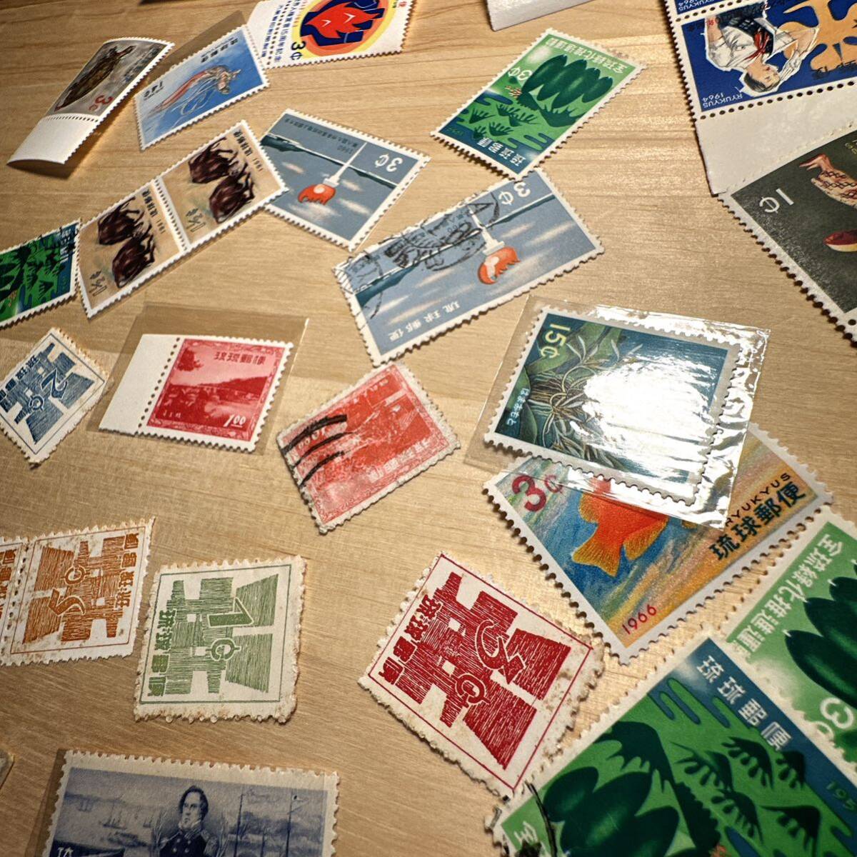 琉球切手 いろいろおまとめ 使用済みあり コレクションの画像7