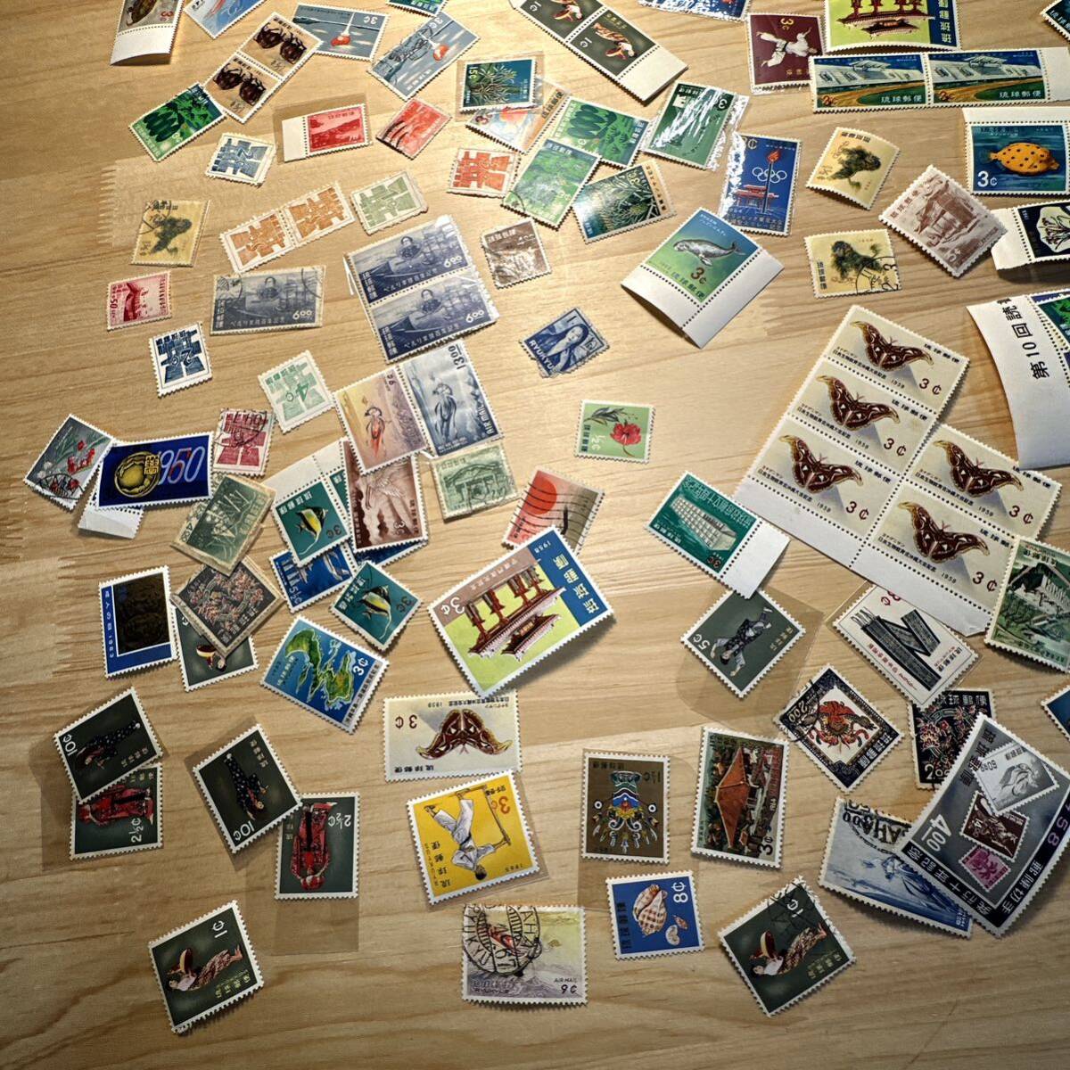 琉球切手 いろいろおまとめ 使用済みあり コレクションの画像5
