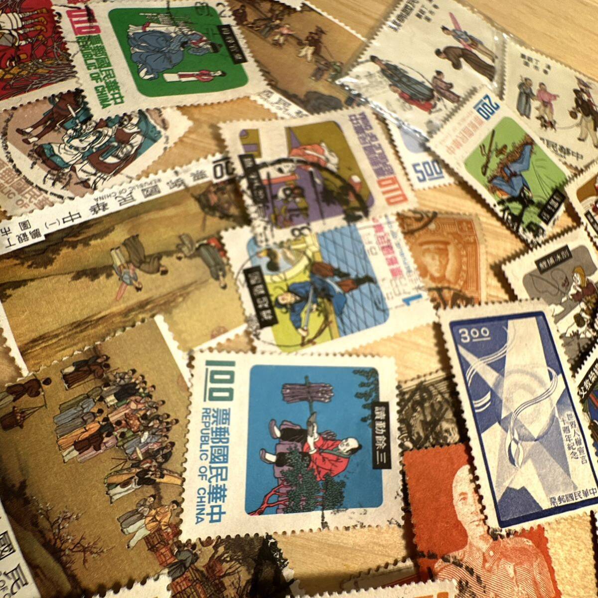 外国切手 使用済み切手 大量おまとめ 保存状態よくないの画像6