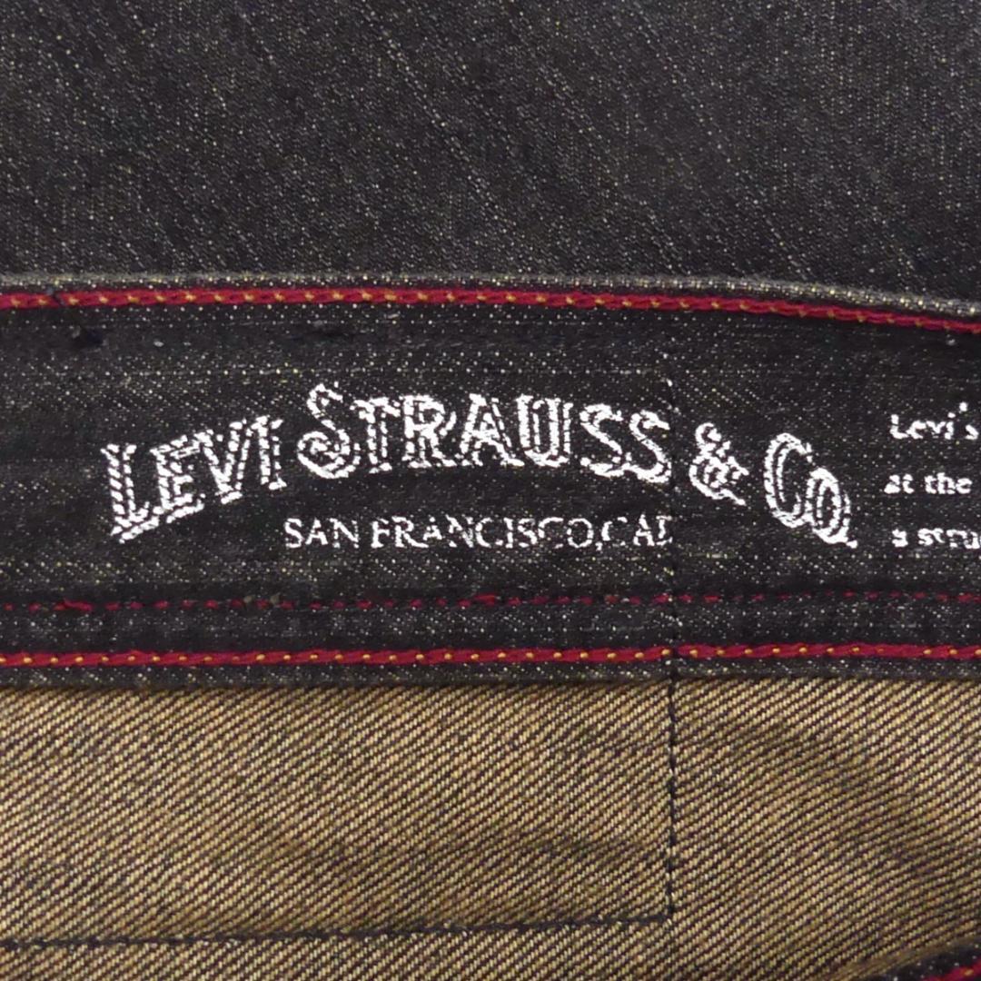 即決★リーバイス 502★W30 ストレートジーンズ Levis メンズ スタッズ 鬼ヒゲ ハチノス デニム パンツ ジーパン ボトムス