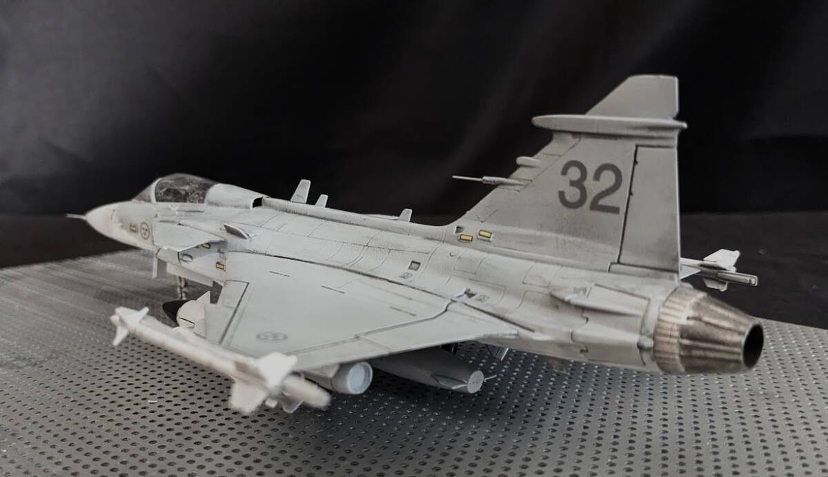 1/72 JAS-39Aグリペン タミヤイタレリ スウェーデン空軍 SAAB ウォーバードコレクション の画像5