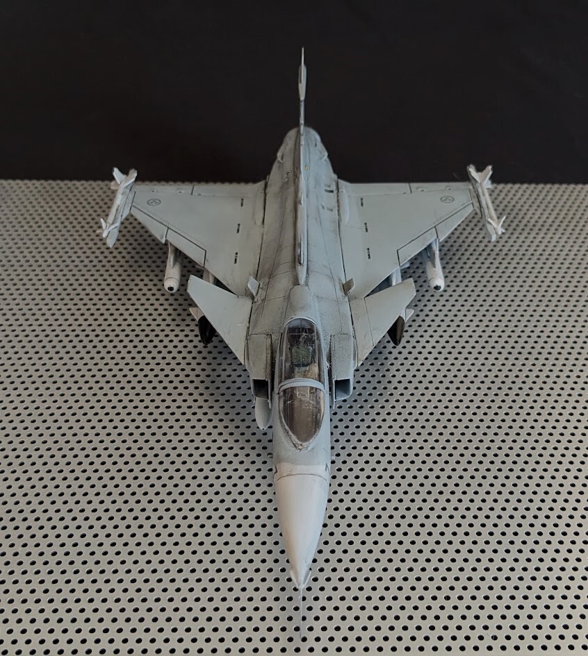 1/72 JAS-39Aグリペン タミヤイタレリ スウェーデン空軍 SAAB ウォーバードコレクション の画像1