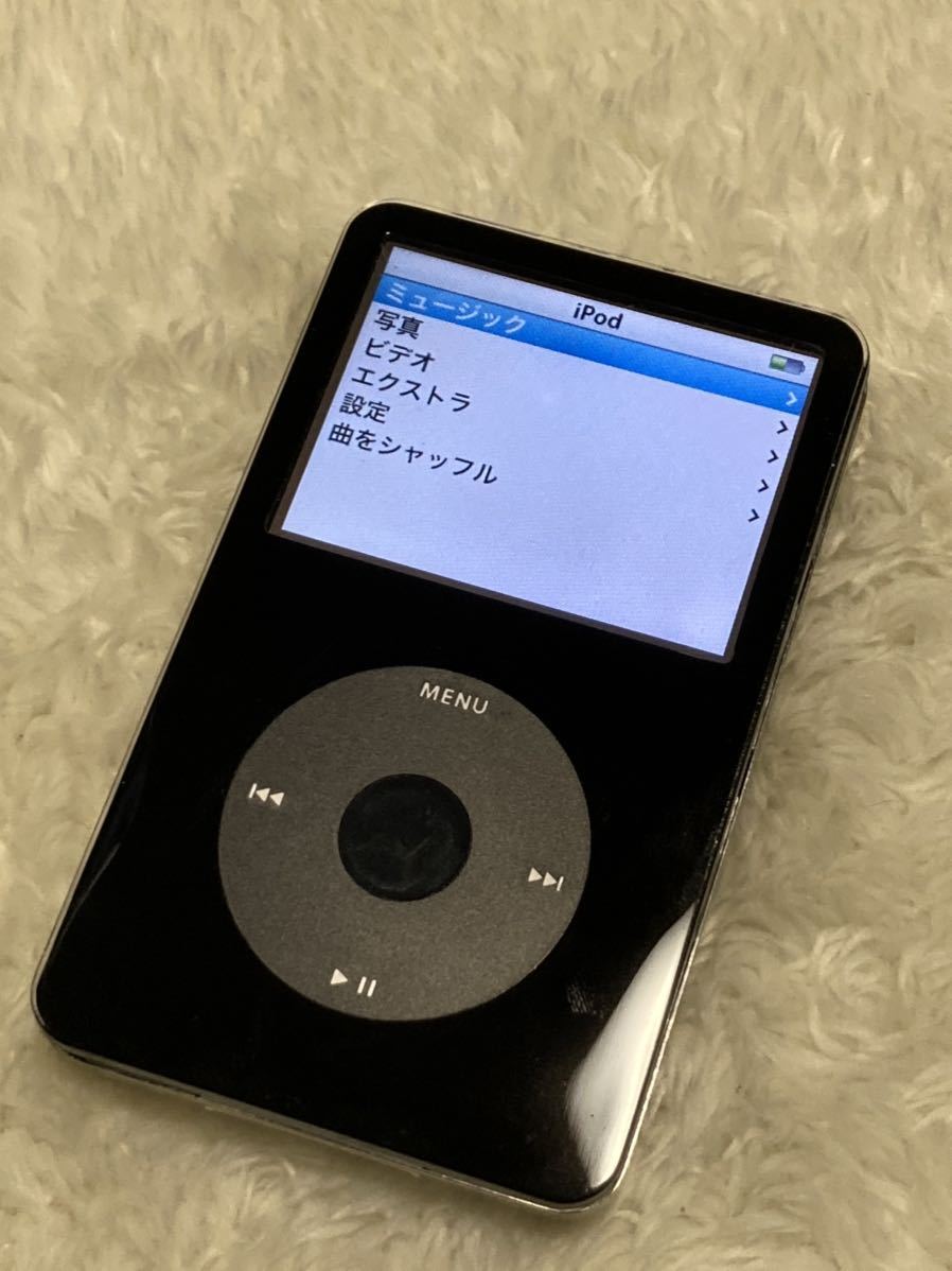 Apple iPod classic 第5世代 256GB 黒 ブラック カスタム 改造 Apple iPod classic 第5世代 256GB 黒 ブラック カスタム 改造