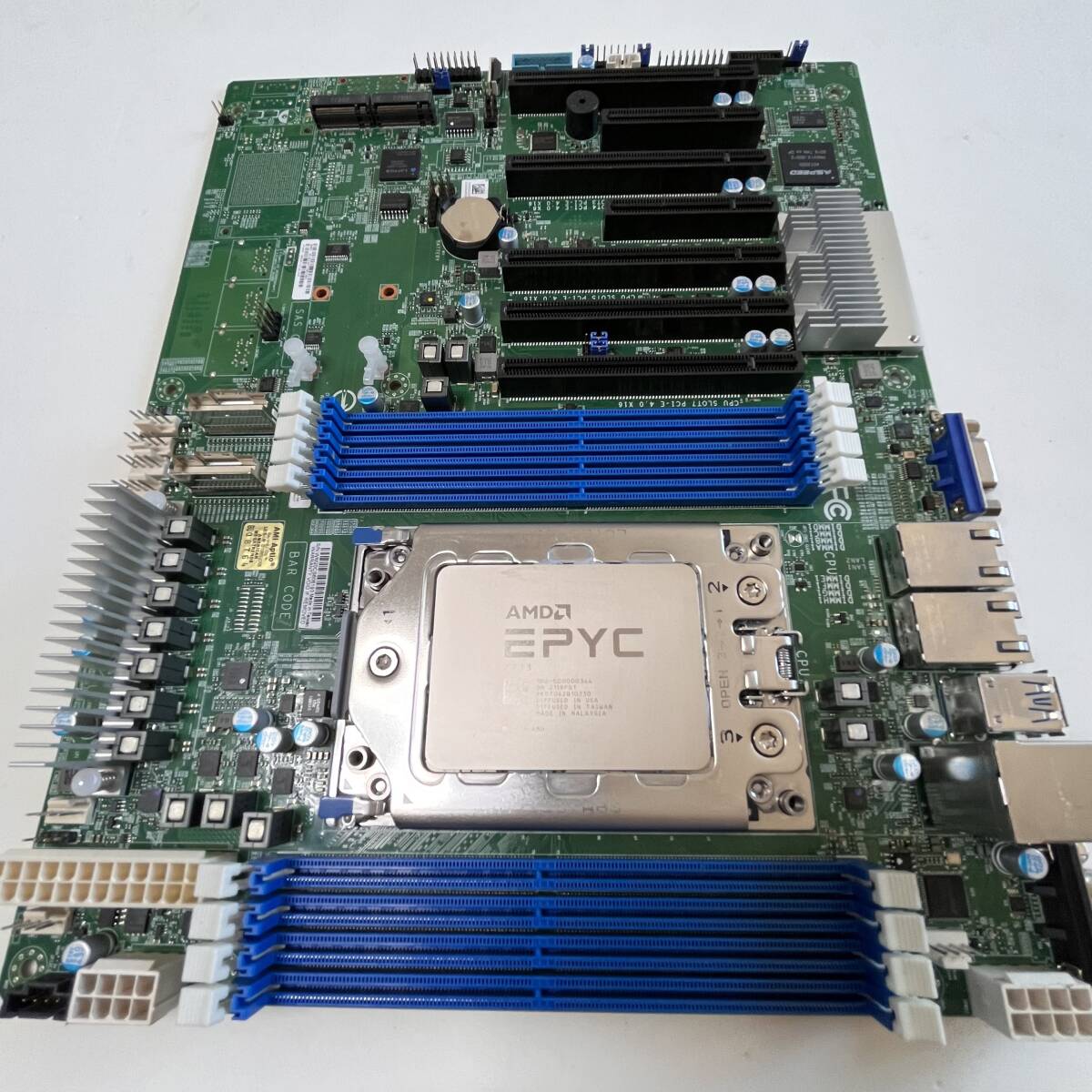 自作PC 中古AMD EPYC 7713&マザーボード＆Super Micro MBD-H12SSL-NT-O の画像2