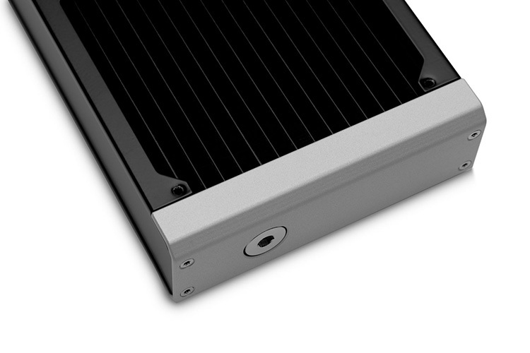  собственное производство PC б/у радиатор EK-Quantum Surface P360M - Black капитально отремонтирован 