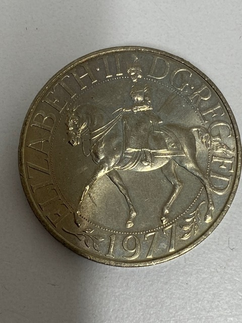 ★1円～ アンティークコイン 銀貨 エリザベス2世 2枚まとめて♪♪の画像2