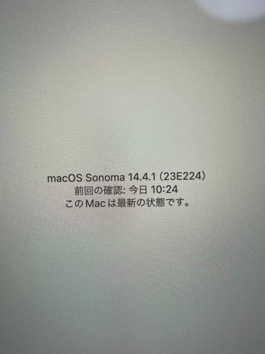 ☆Apple MacBookAir (Late 2020 13インチ) マックブック MGN63J/A(A2337) Apple M1 8GB 256GB スペースグレイ ノートパソコン _画像9