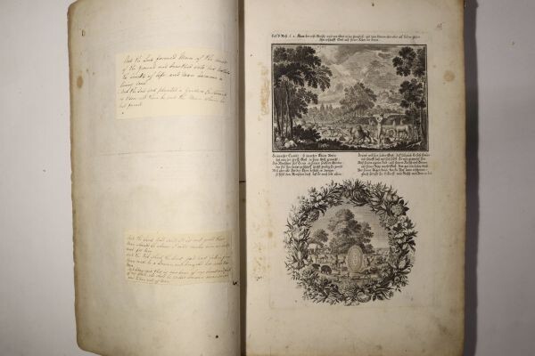 「Johann Ulrich Kraus Bilder Bibel」Anno M.DCCV(1705) 1冊｜聖書 銅版画 絵本 ドイツ語 キリスト教 洋書 画集 絵画 西洋 イラスト 古書
