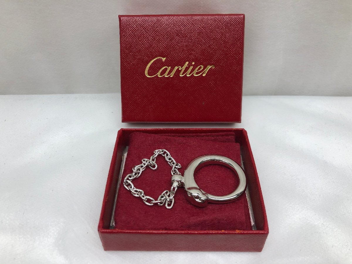 Cartier カルティエ パンテール パンサー チャーム キーホルダー 箱付きの画像1