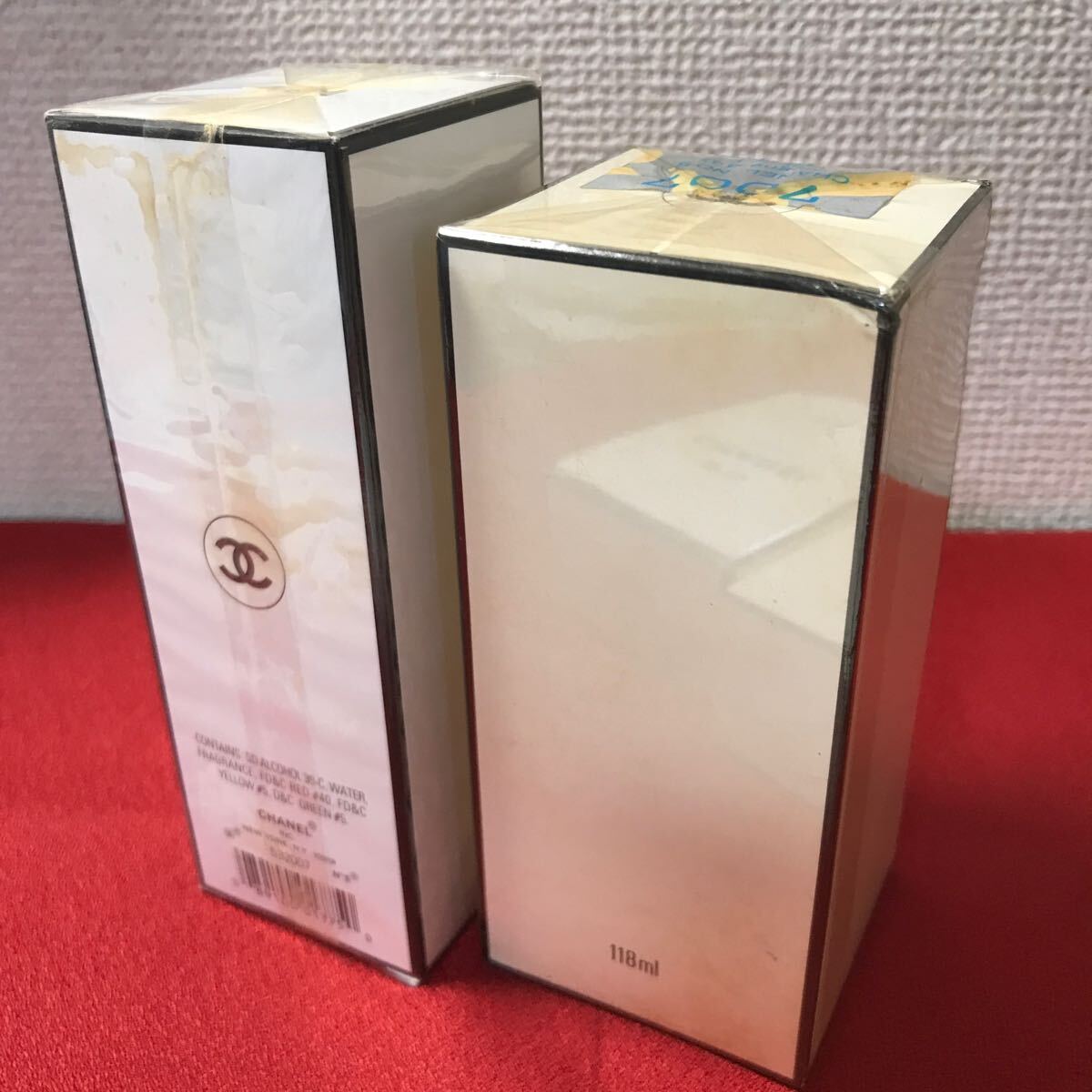 ☆1円〜CHANEL シャネル 香水 PARFUM まとめ 当時物 未開封あり N°5,19 管理番号700 ゆうパック820円の画像6