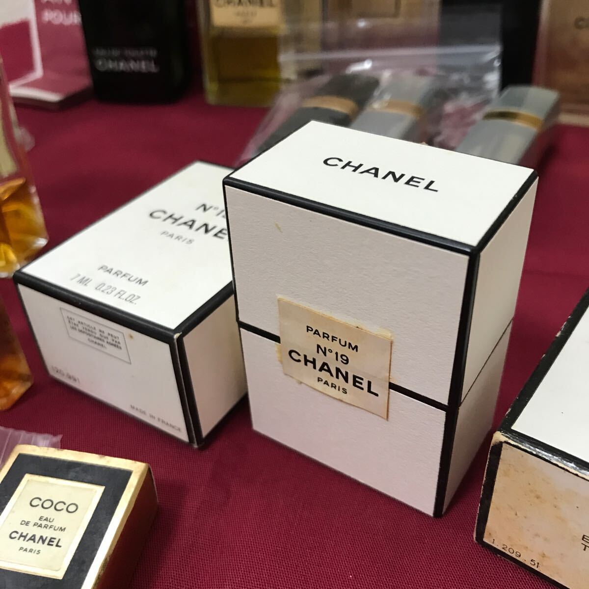 ☆1円〜CHANEL シャネル 香水 オードゥパルファム PARFUM まとめ 箱入りあり 当時物 管理番号335 ゆうパック820円の画像3