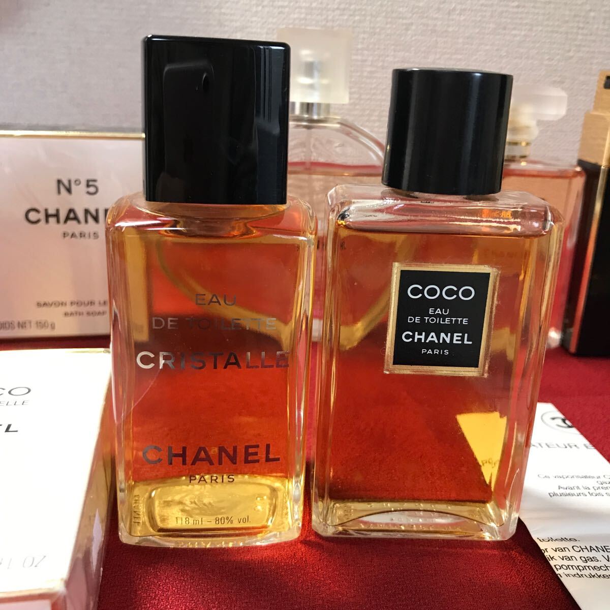 ☆1円〜CHANEL シャネル 香水 PARFUM まとめ 箱入りあり COCO 残量たっぷり多数 当時物 管理番号56 ゆうパック820円_画像3