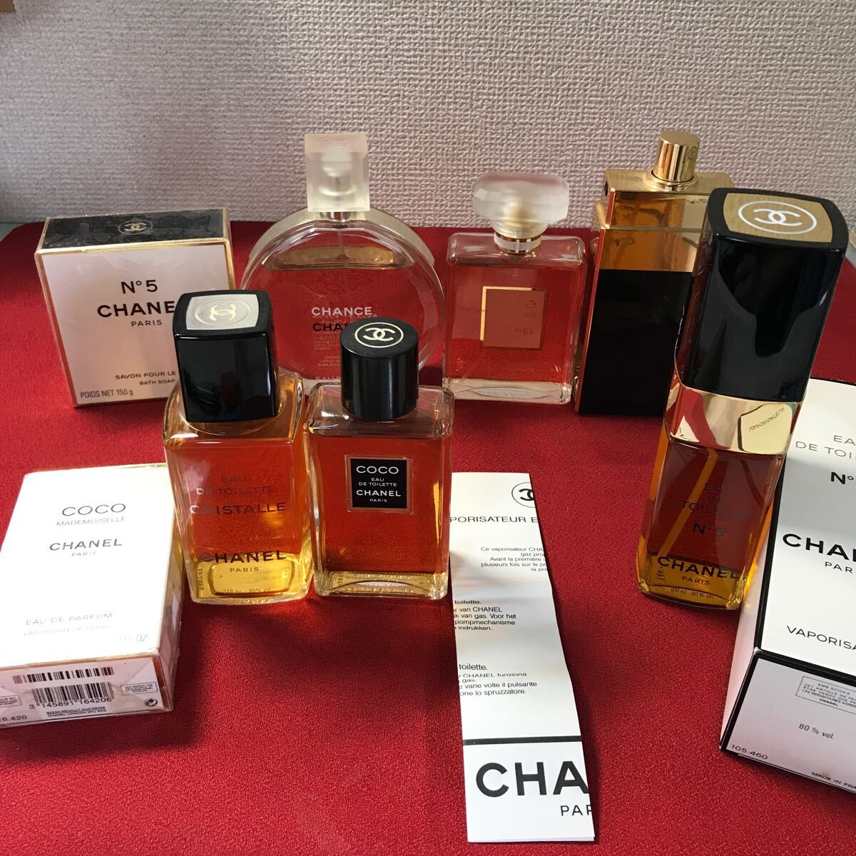 ☆1円〜CHANEL シャネル 香水 PARFUM まとめ 箱入りあり COCO 残量たっぷり多数 当時物 管理番号56 ゆうパック820円_画像1