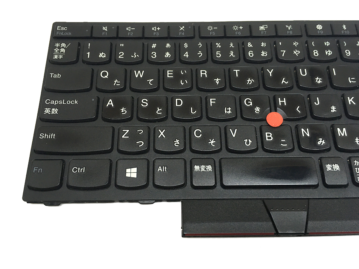 13▲ThinkPad X280/X390/L13 Gen1用日本語キーボード 正常動作品の画像2