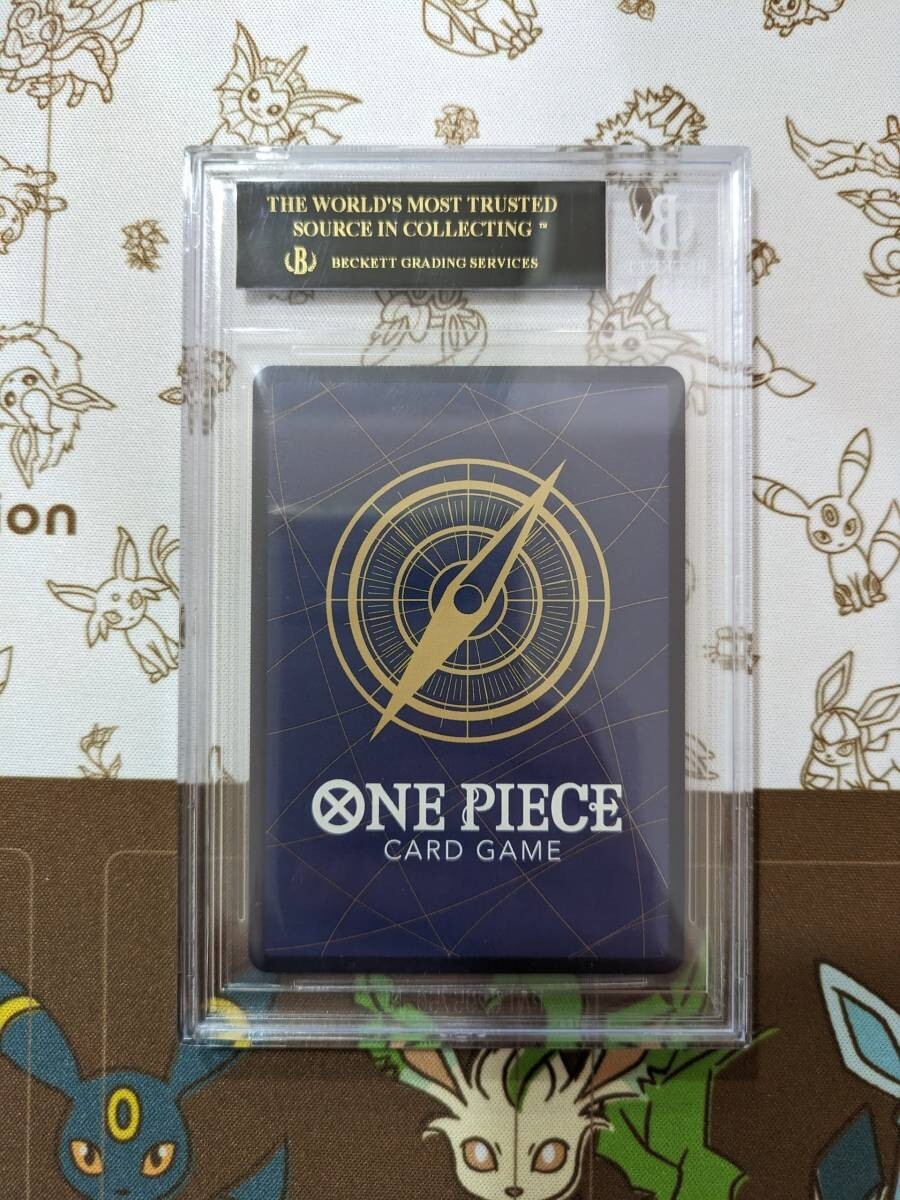 ワンピースカード ゾロ BGS10 PSA OP01-025 Manga Art Roronoa Zoro One Piece flagship フラッグシップ ワンピース Winner ブラックラベルの画像2