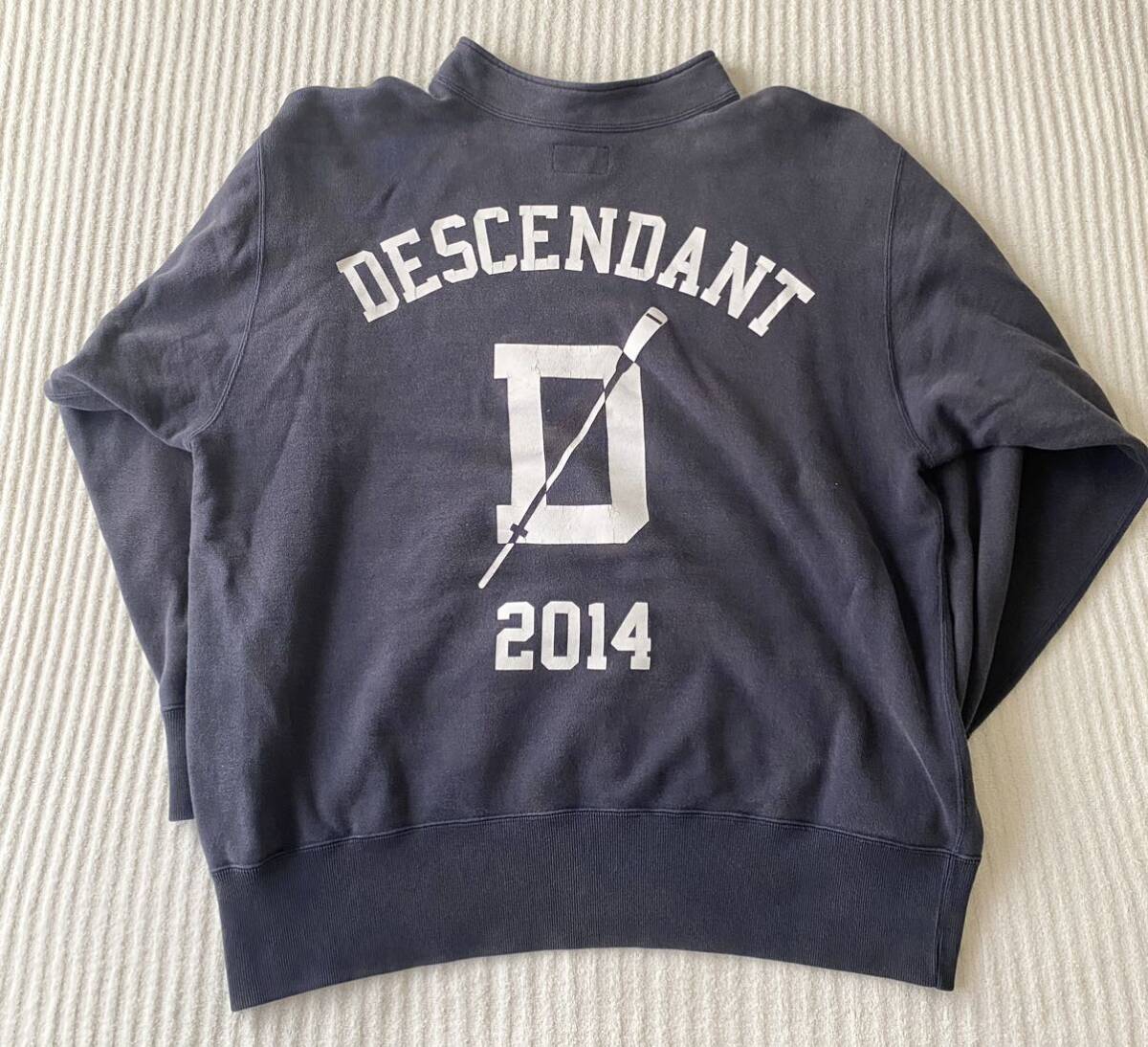 DESCENDANT ROO STAND COLLAR SWEATSHIRT ディセンダント スタンドカラースウェット ロンハーマンLOOK WTAPS オーバーサイズプルオーバー _画像4