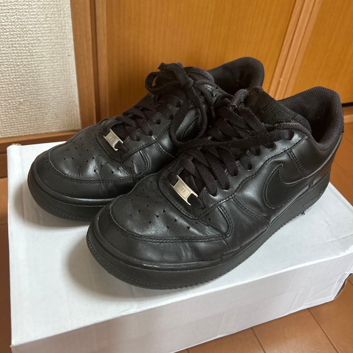 NIKE airforce1 25.5cm ブラック ※値下げについて説明記載しております。