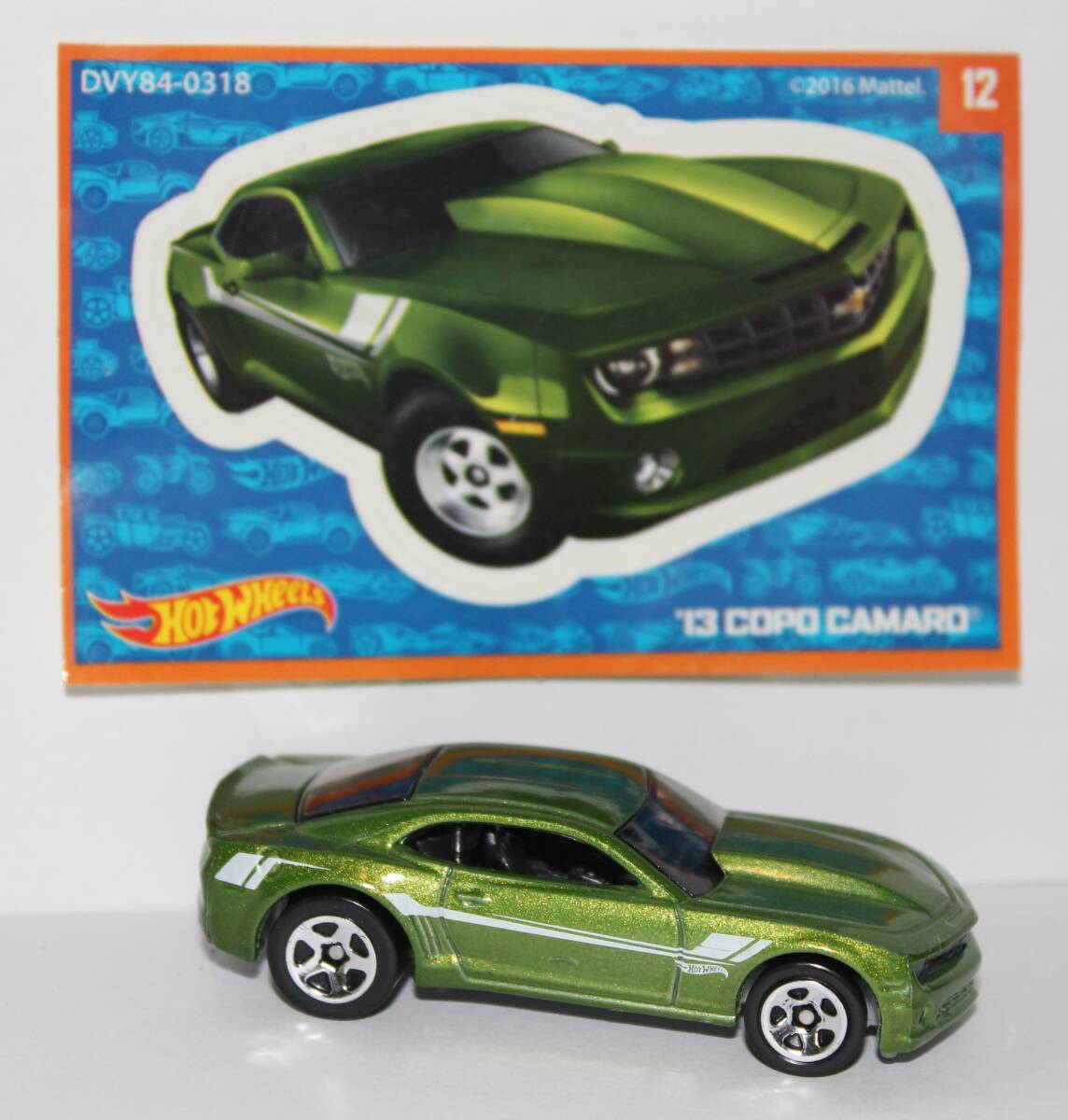 【JHM TOY】アメリカ Wal-Mart 限定 '13 COPO CAMARO コポ・カマロ 新品未開封 Mystery Models ミステリーモデル 51/12 2017_画像1