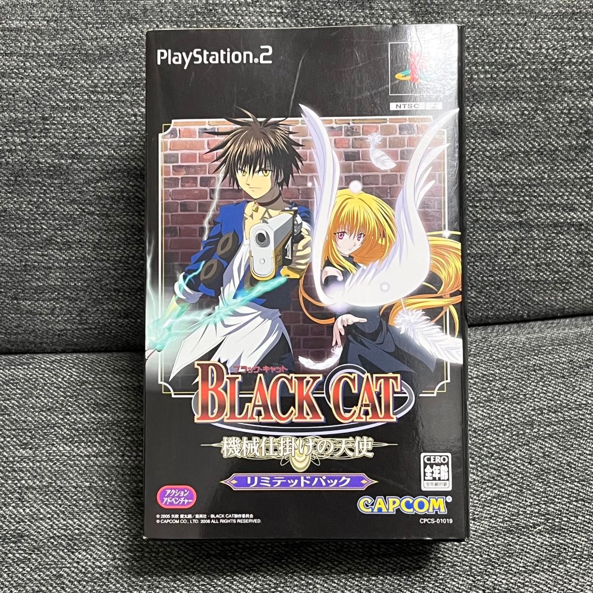 PS2 BLACK CAT 機械仕掛けの天使 リミテッドパック ブラックキャット